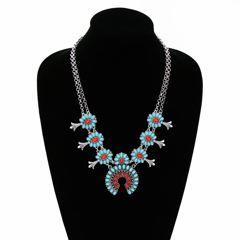 Squash Blossom Necklace Set - Image 2