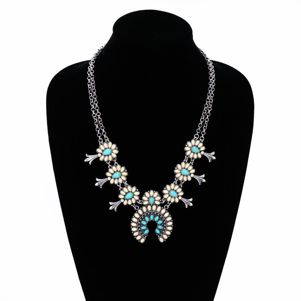 Squash Blossom Necklace Set - Image 2