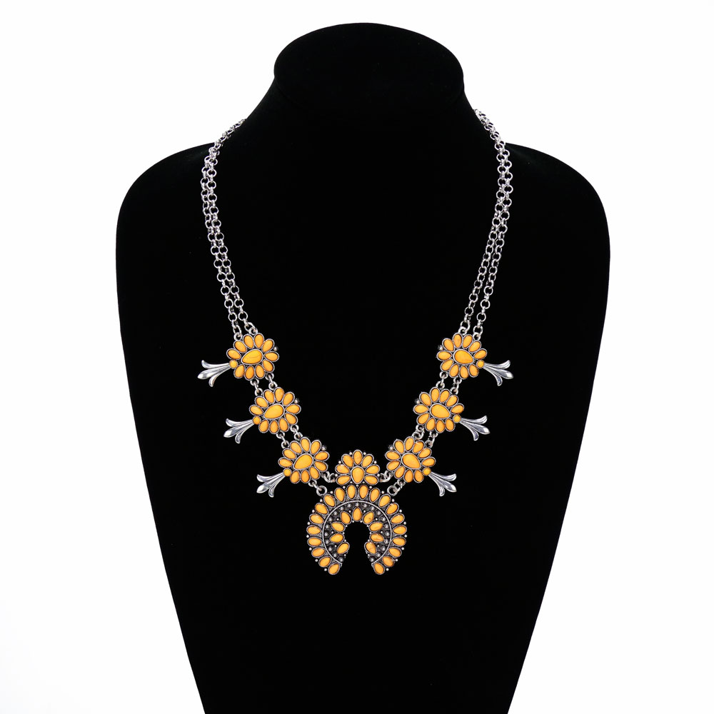 Squash Blossom Necklace Set - Image 2