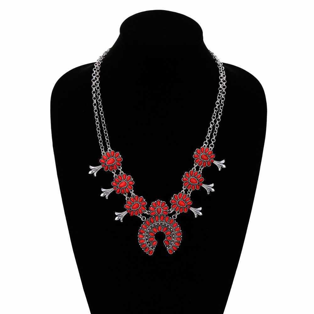 Squash Blossom Necklace Set - Image 2