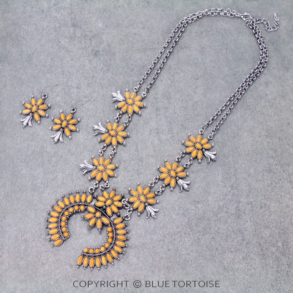 Squash Blossom Necklace Set