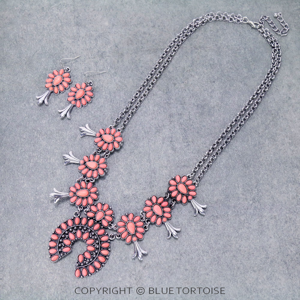 Squash Blossom Necklace Set