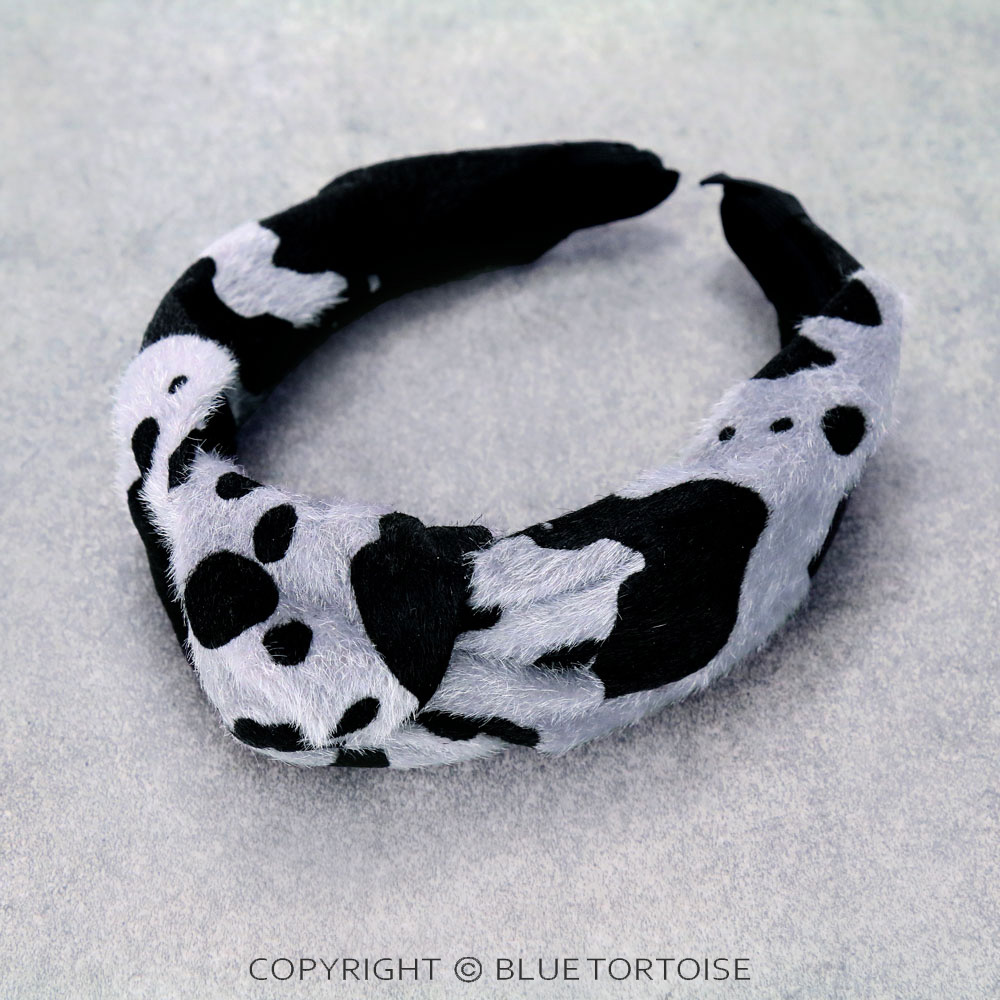Western Animal Leather Headband