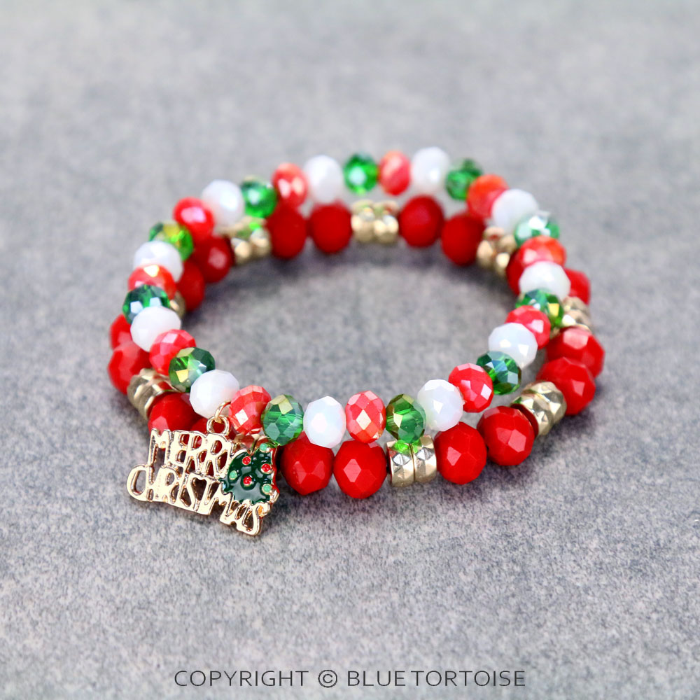 Christmas Charm Stackable Bracelet