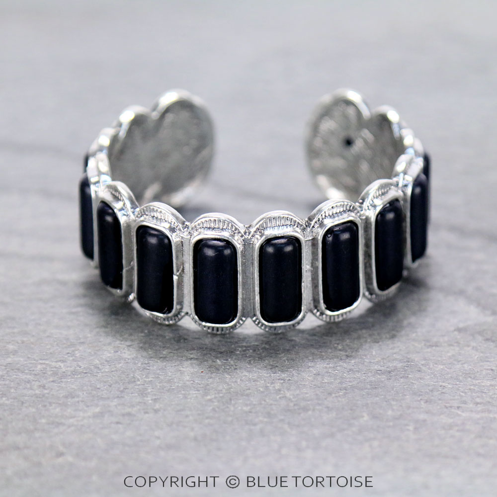 Western Style Stone Cuff Bracelet