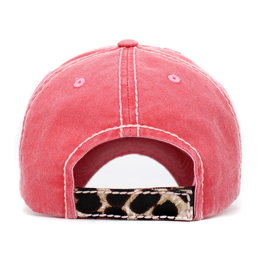 "Game Day" Washed Vintage Ballcap - Image 3