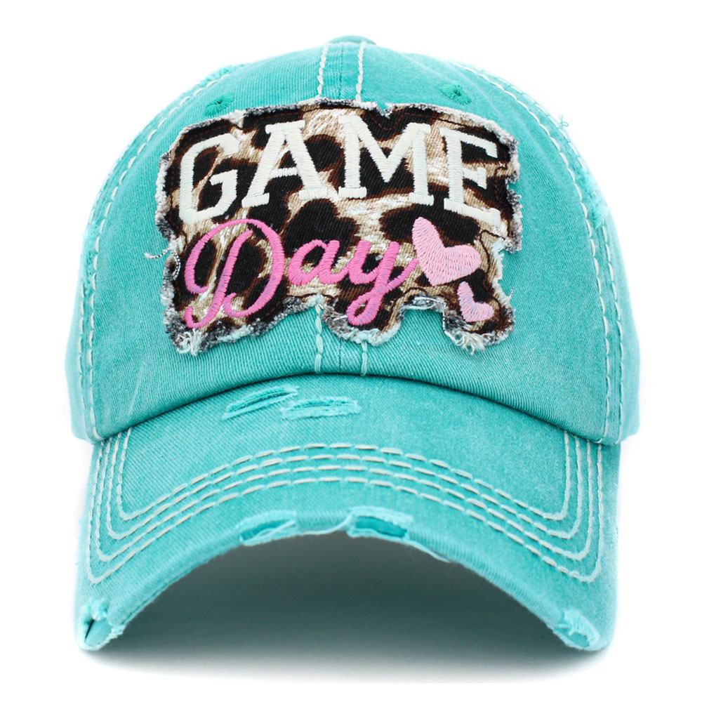 "Game Day" Washed Vintage Ballcap