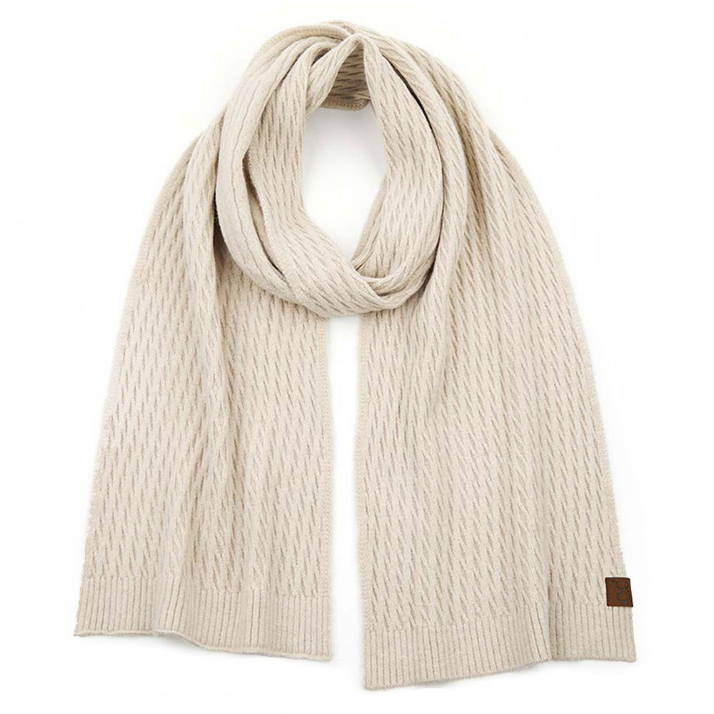 C.C Honey Comb Pattern Scarf