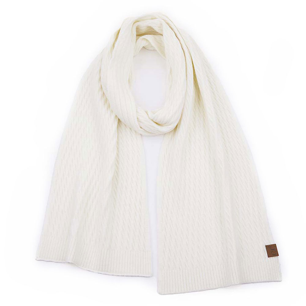 C.C Honey Comb Pattern Scarf