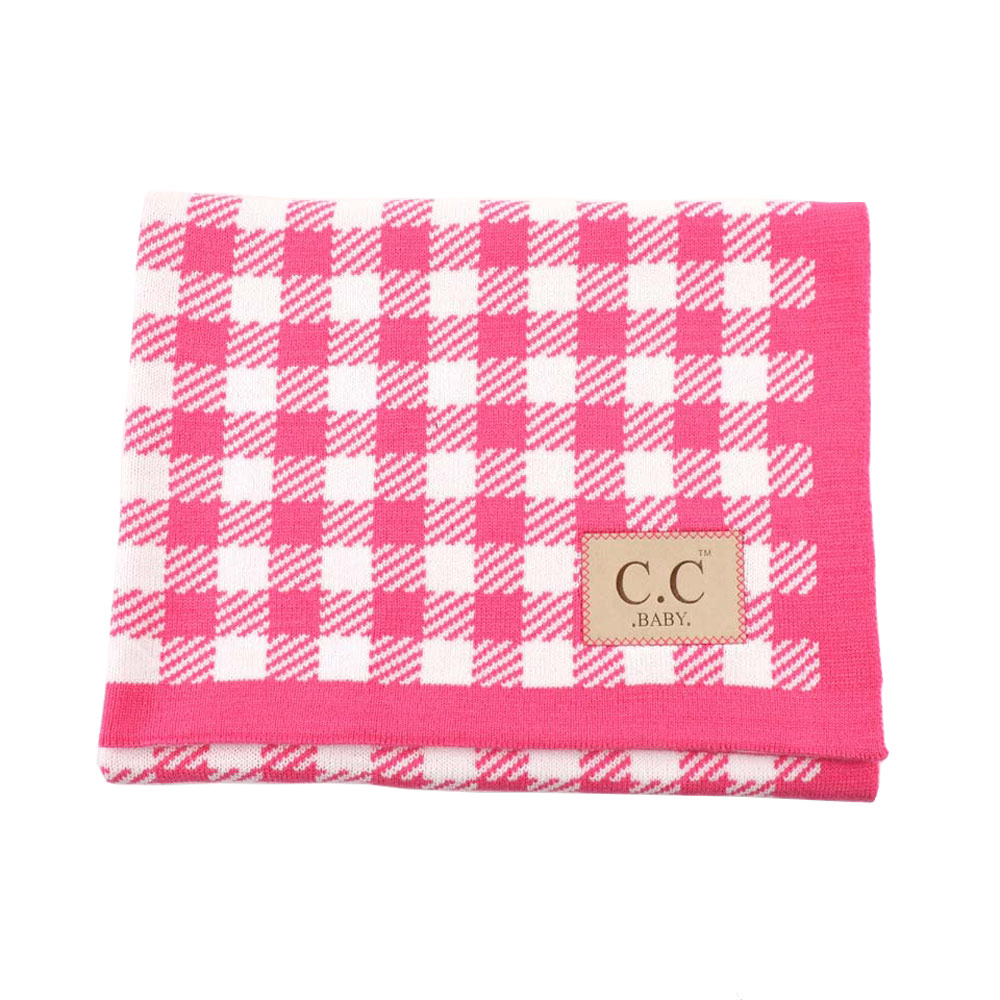 C.C Baby Buffalo Check Baby Blanket