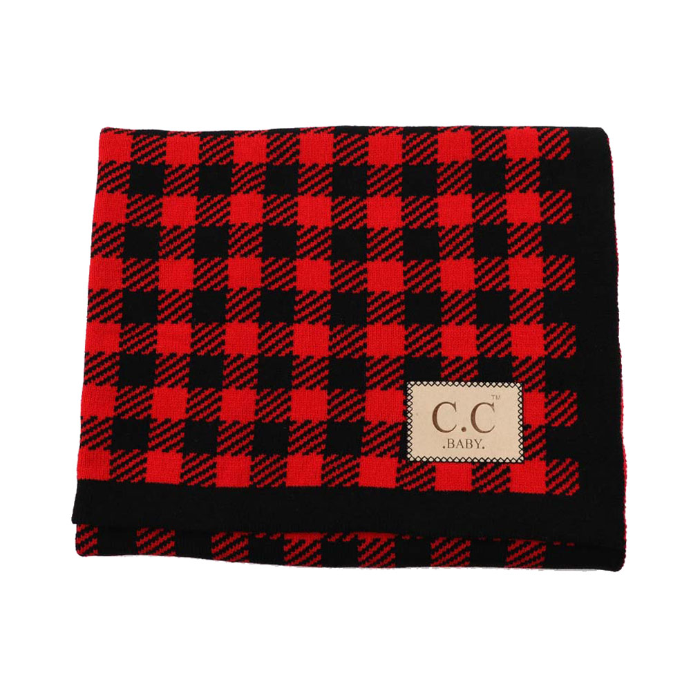 C.C Baby Buffalo Check Baby Blanket