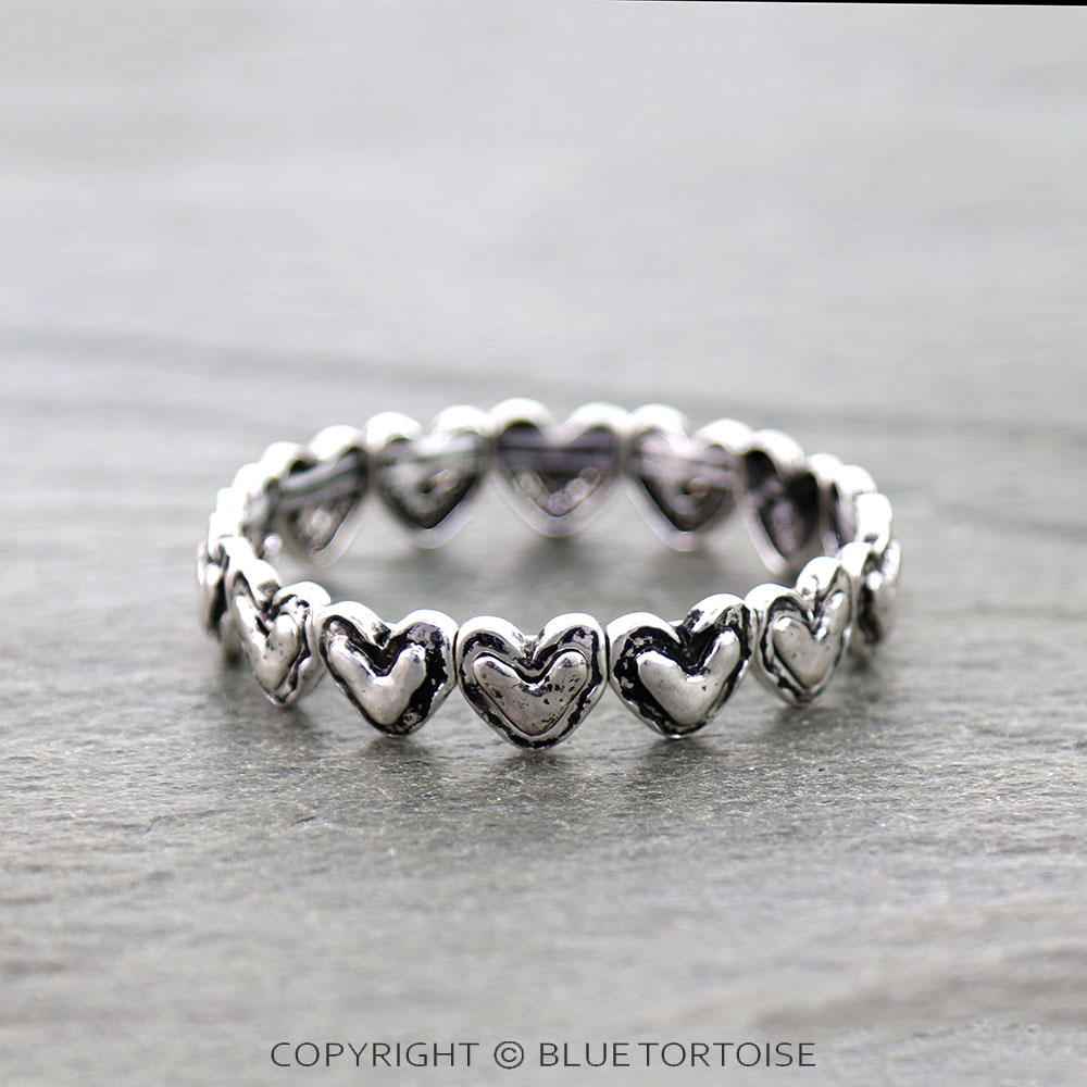 Western Heart Stretch Bracelet