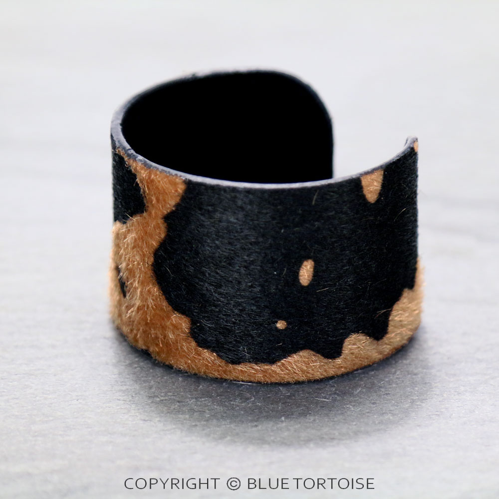 Animal Faux Fur Cuff Bracelet - Image 2