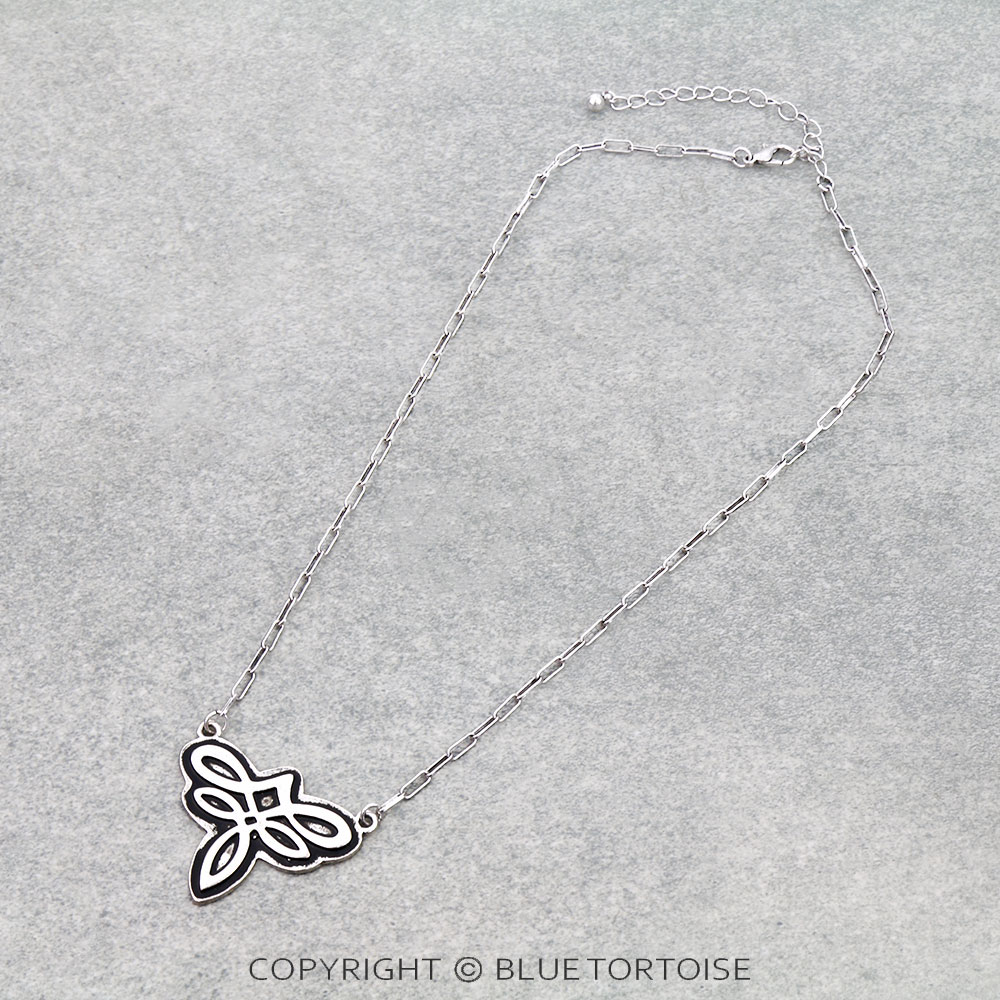Western Boot Stitch Necklace