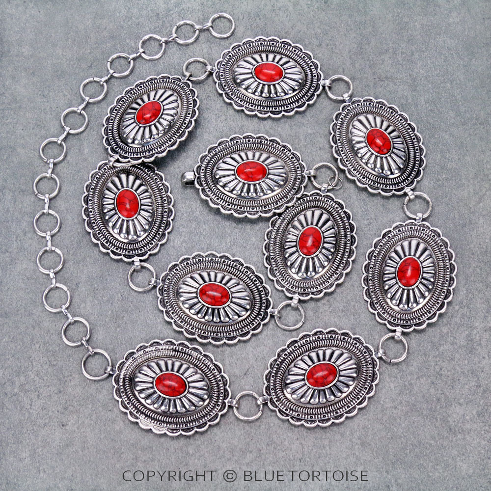 Western Concho Stone Belt