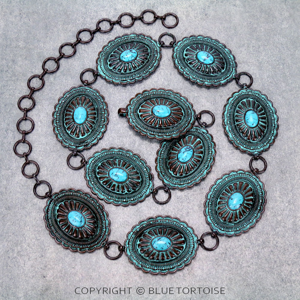 Western Concho Stone Belt
