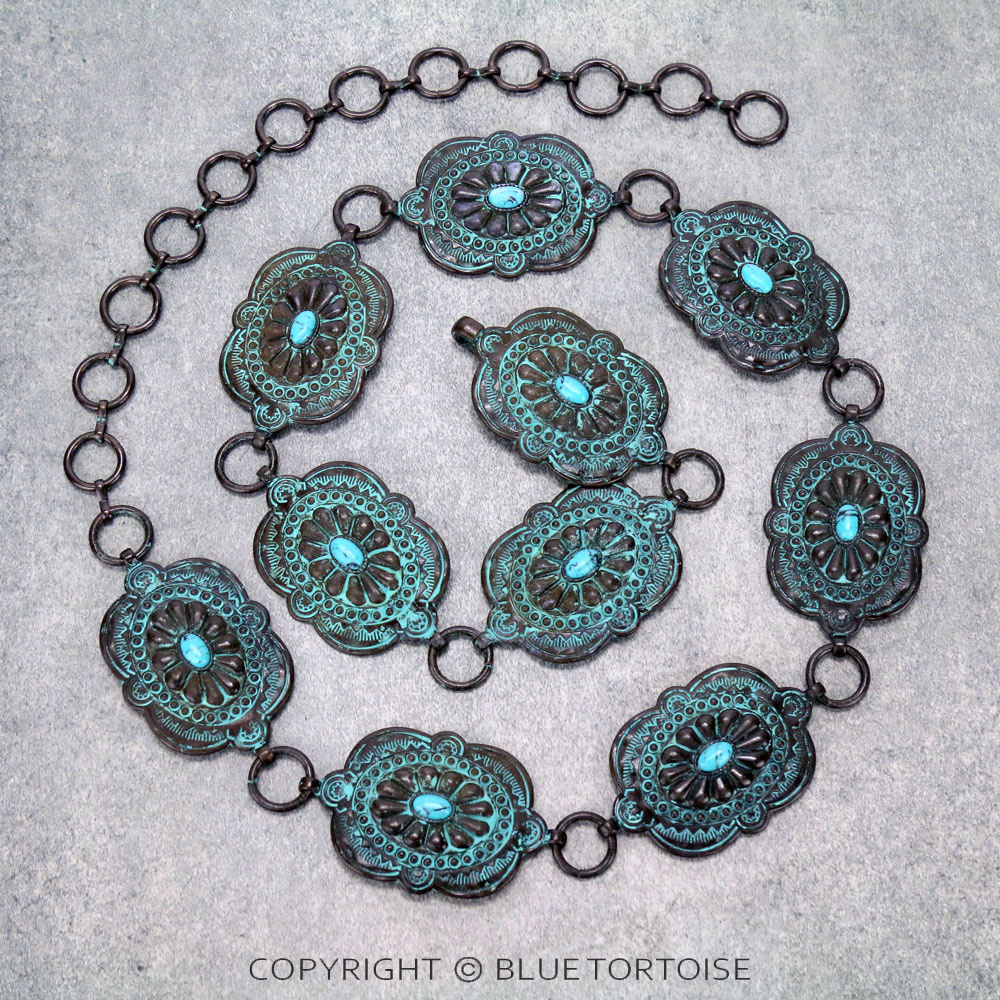 Western Concho Stone Belt