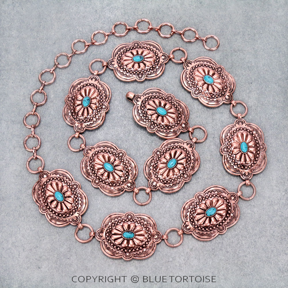 Western Concho Stone Belt