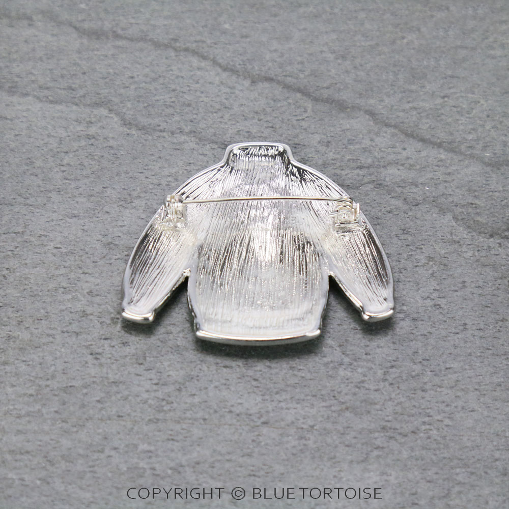 Christmas Sweater Brooch Pin - Image 2