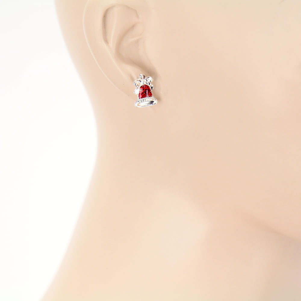 Christmas 3 Pair Epoxy Earring Set - Image 2