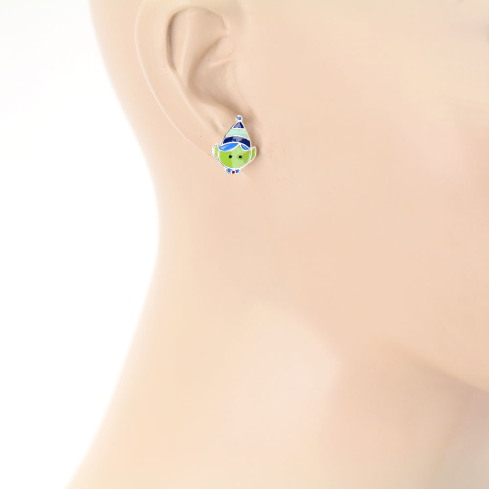Christmas 3 Pair Epoxy Earring Set - Image 2