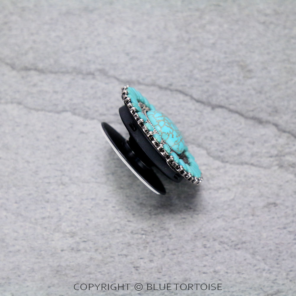 Western Concho Stone Phone Grip & Stand - Image 3