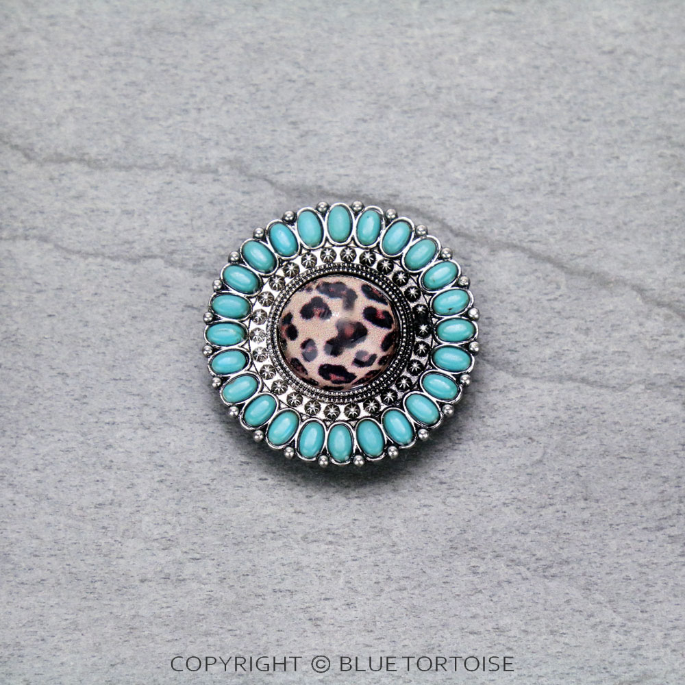 Western Concho Stone Phone Grip & Stand
