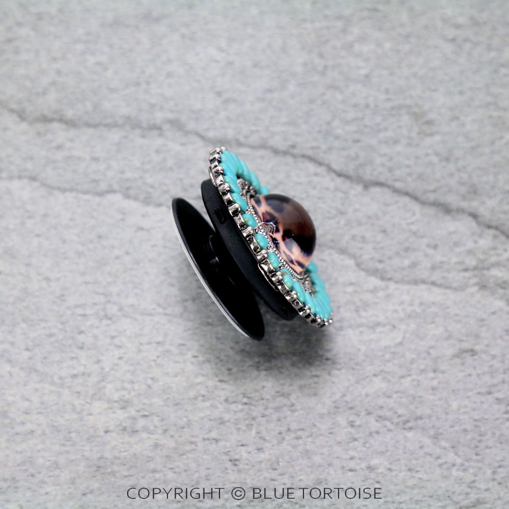 Western Concho Stone Phone Grip & Stand - Image 3
