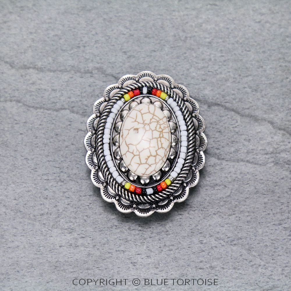Western Concho Stone Phone Grip & Stand