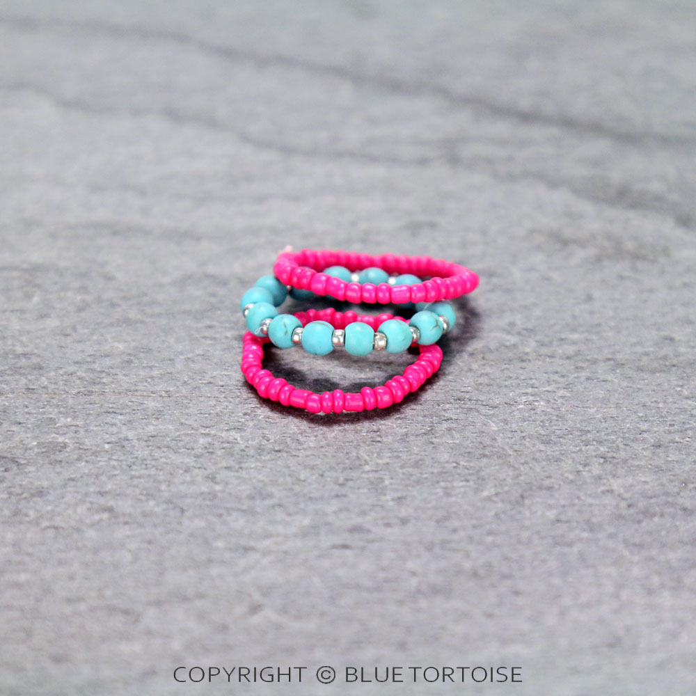 Seed Bead Stackable Ring - Image 2