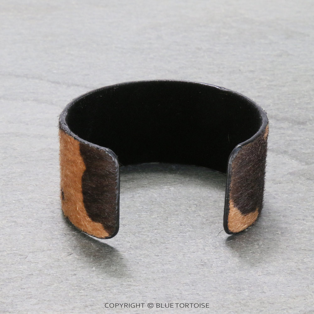 Animal Faux Fur Cuff Bracelet - Image 2
