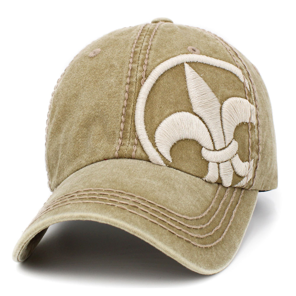 Fleur De Lis Vintage Ballcap