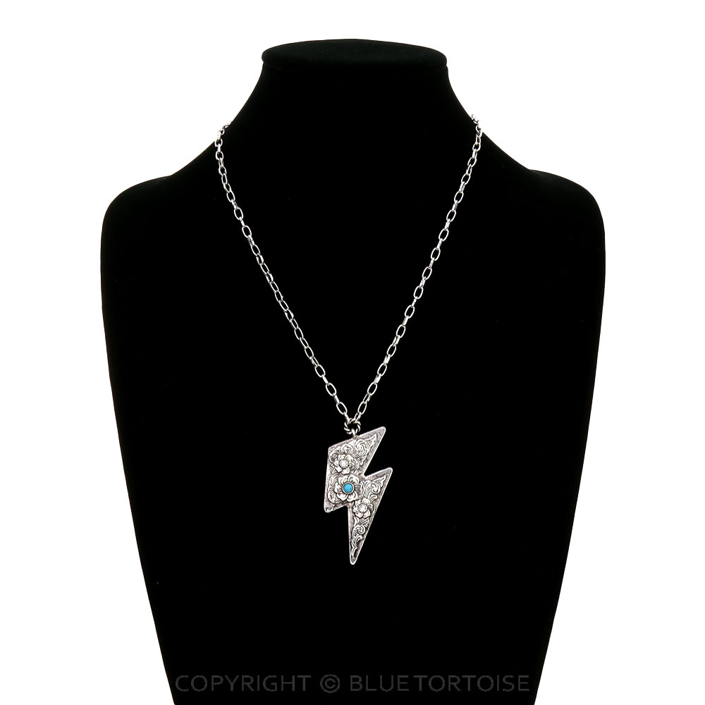 Western Thunder Filigree Necklace - Image 2