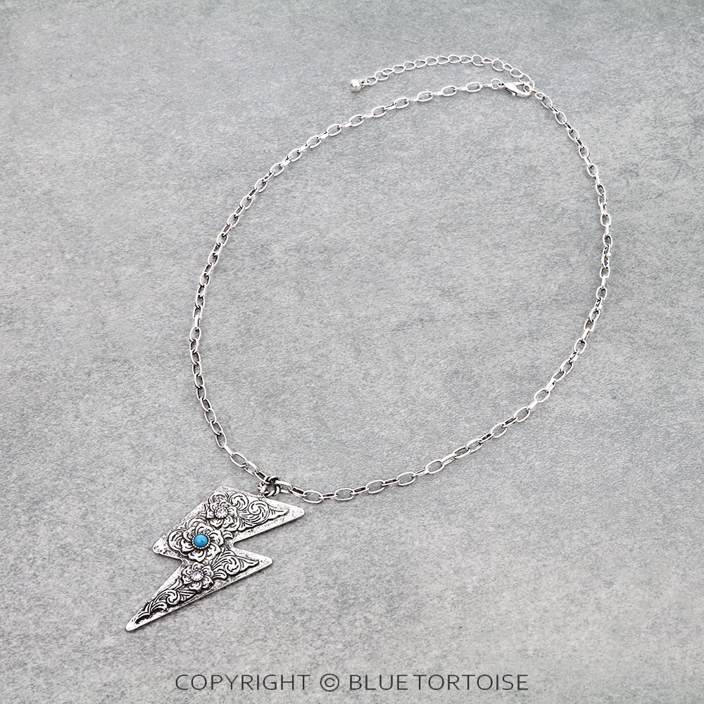 Western Thunder Filigree Necklace