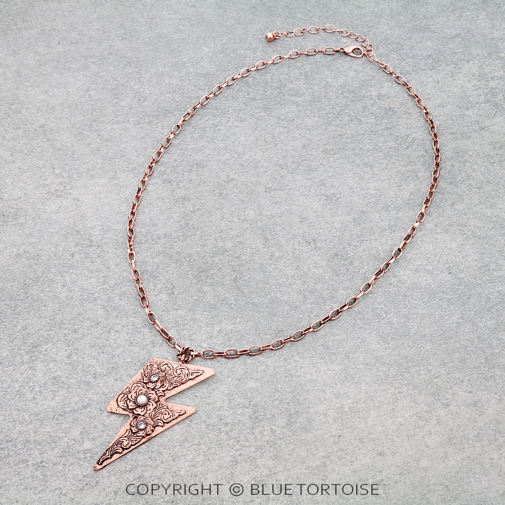 Western Thunder Filigree Necklace