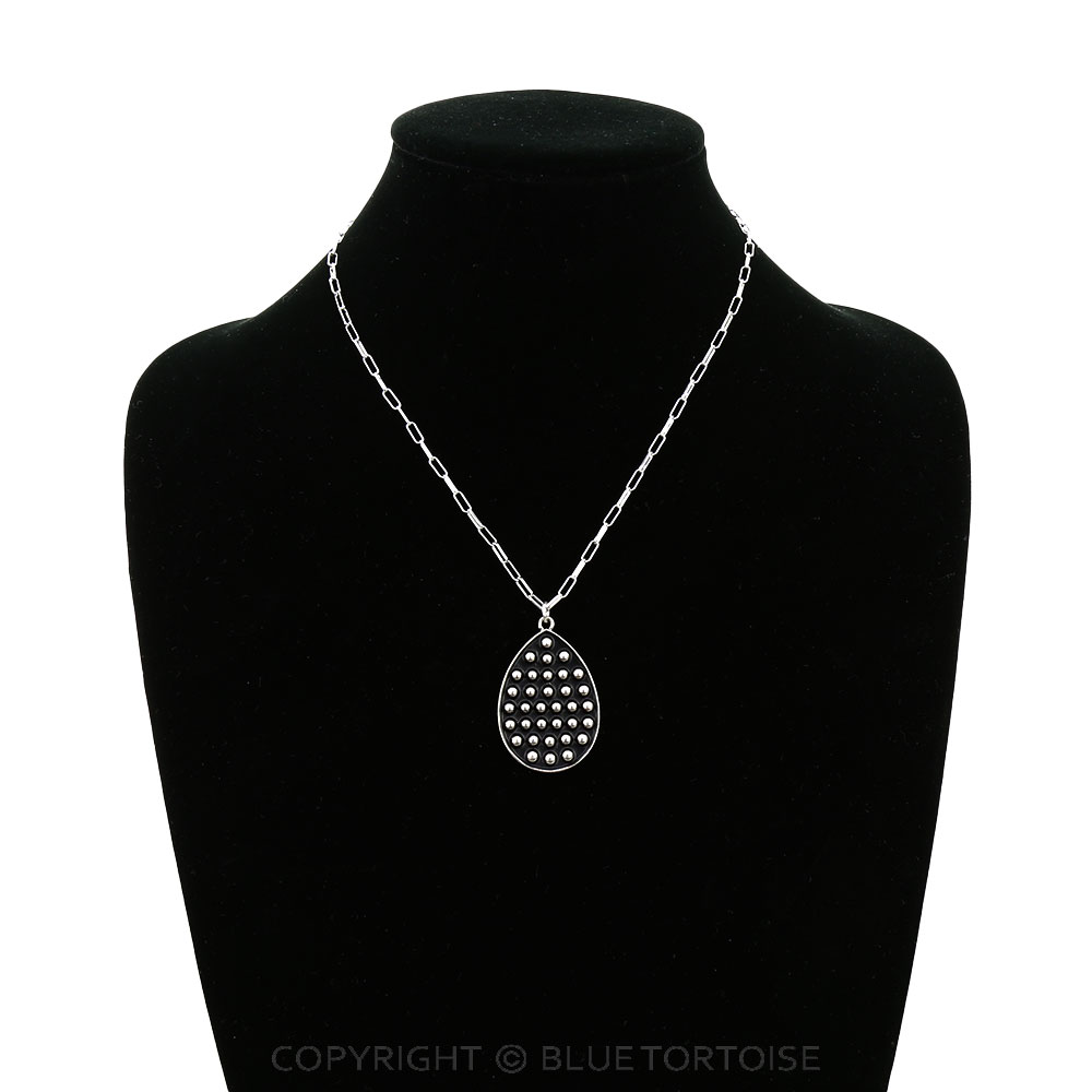 Western Bubble Teardrop Necklace - Image 2