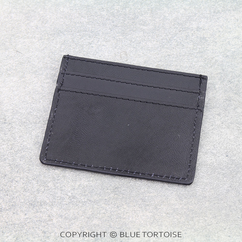 Western Genuine Leather Card Holder - Boot Stitch - Image 2