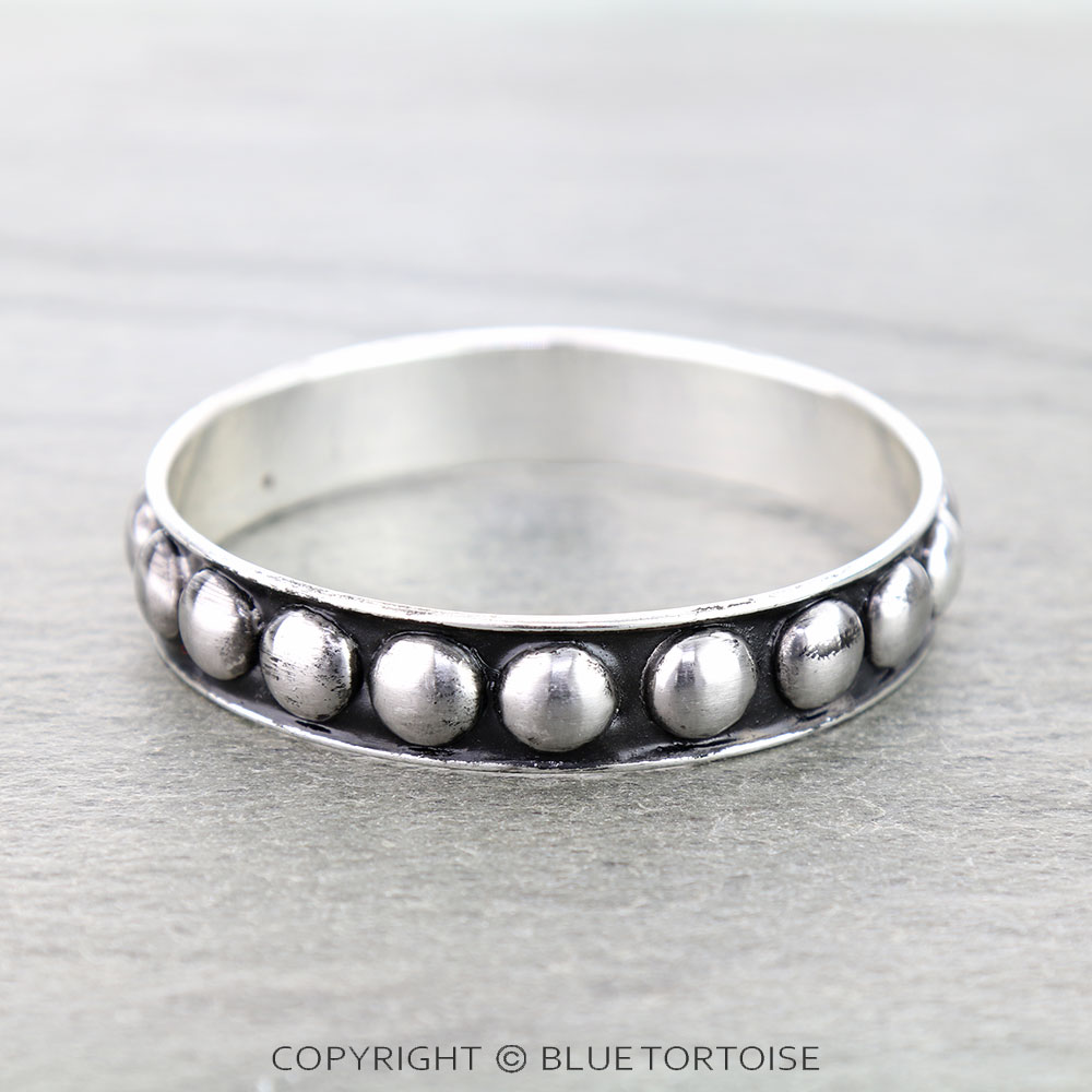 Western Metal Bubble Bangle Bracelet