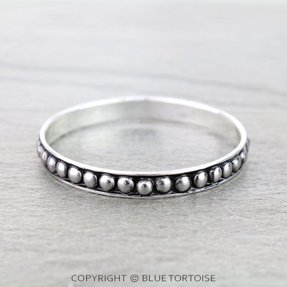 Western Metal Bubble Bangle Bracelet