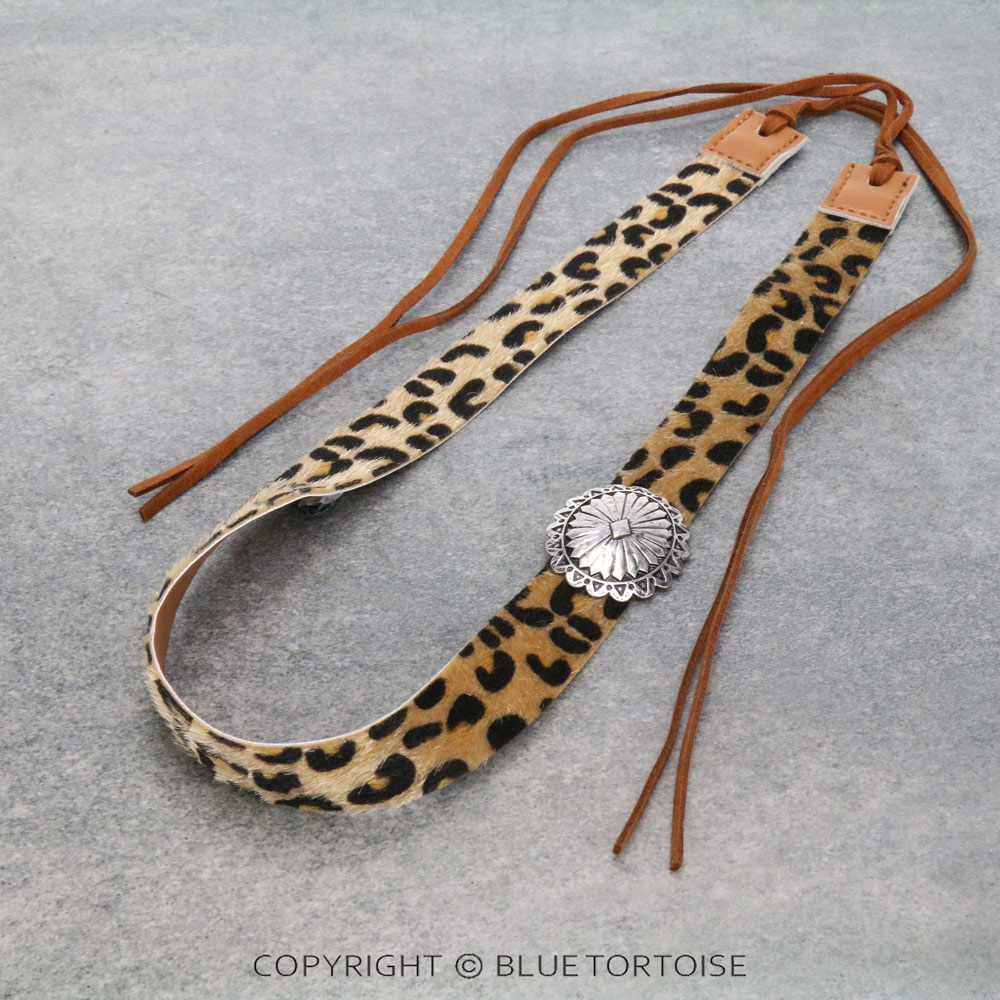 Western Concho Hat Band