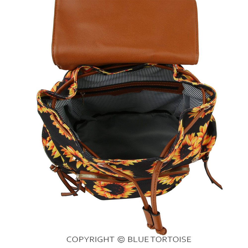 Aztec Pattern Printed Backpack - Image 3