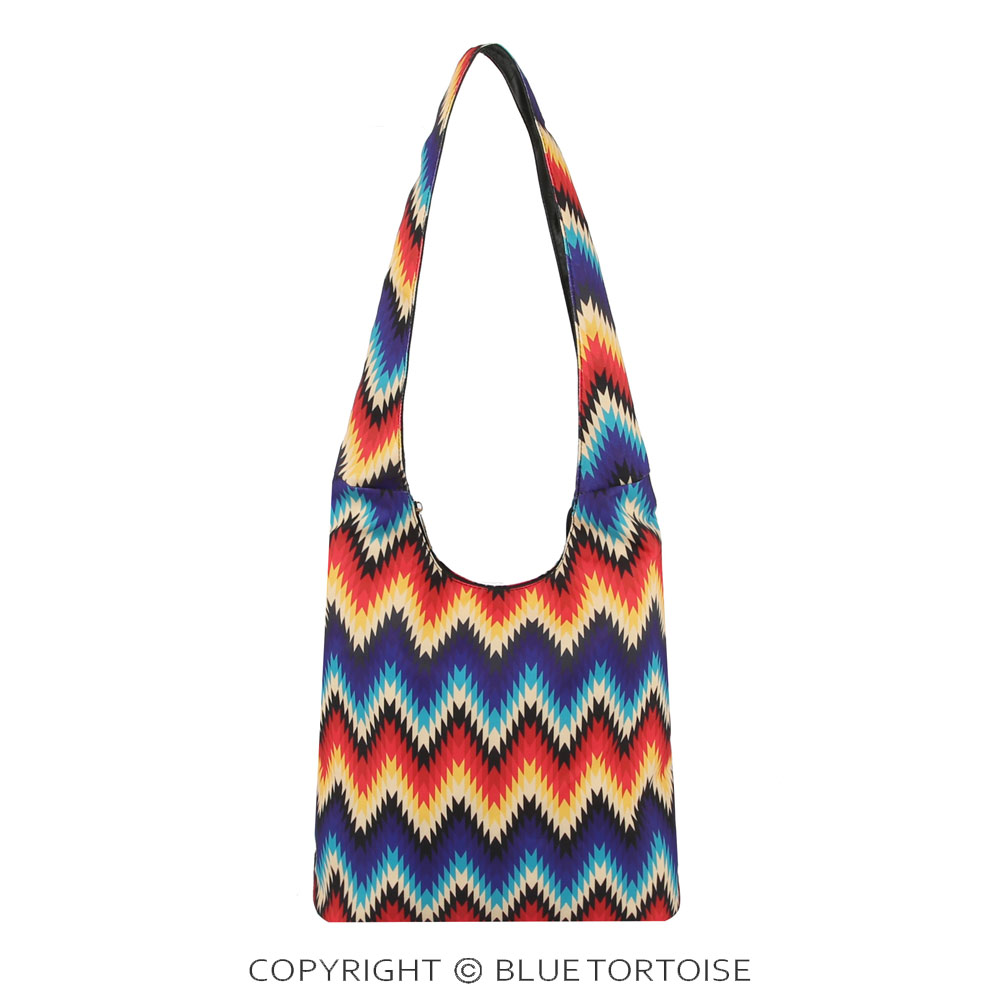 Aztec Pattern Printed Hobe Bag