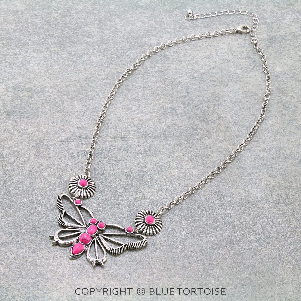 Western Butterfly Necklace