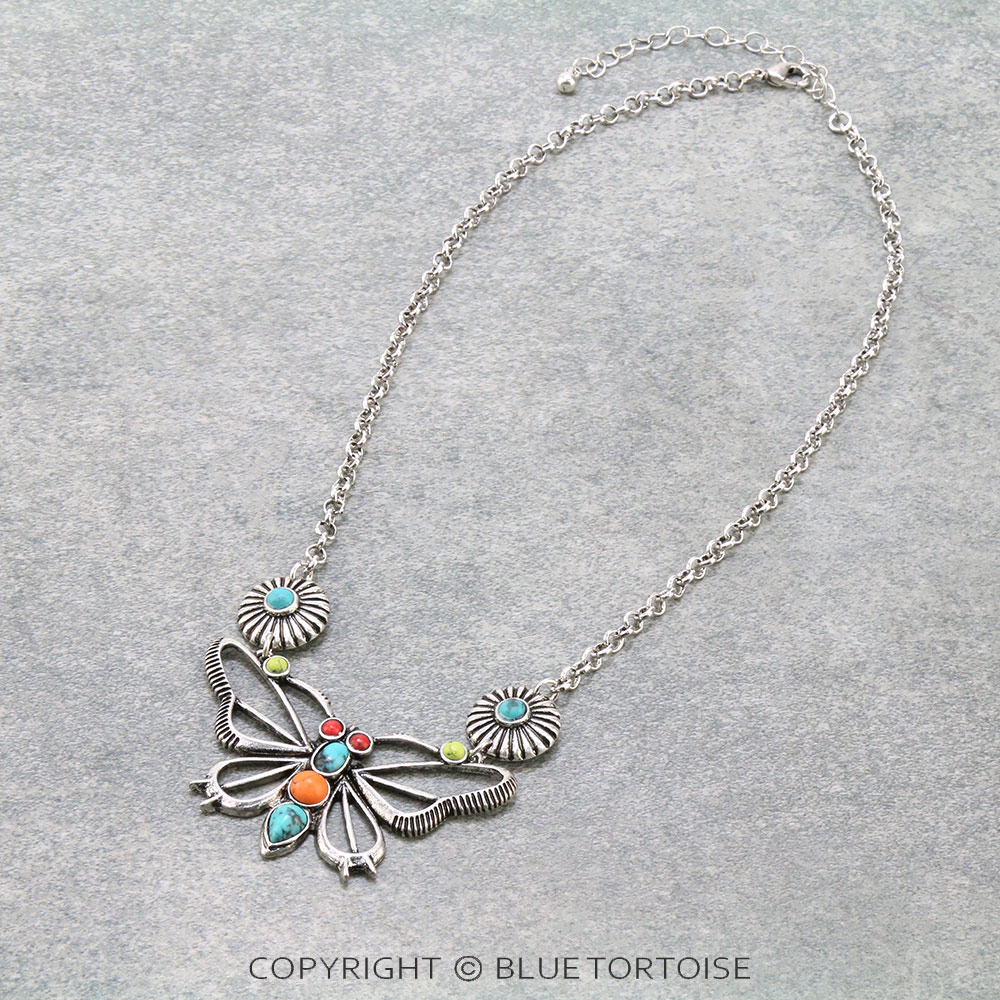 Western Butterfly Necklace