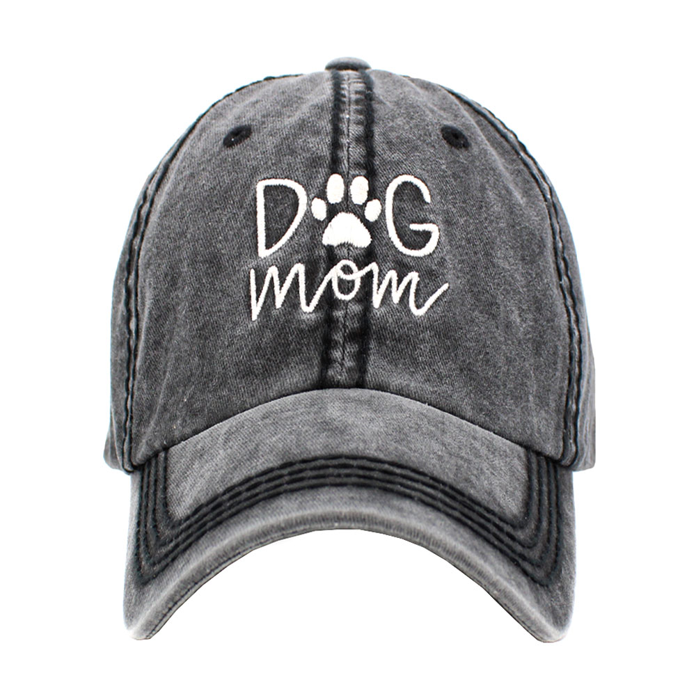 Dog Mom Vintage Ball Cap