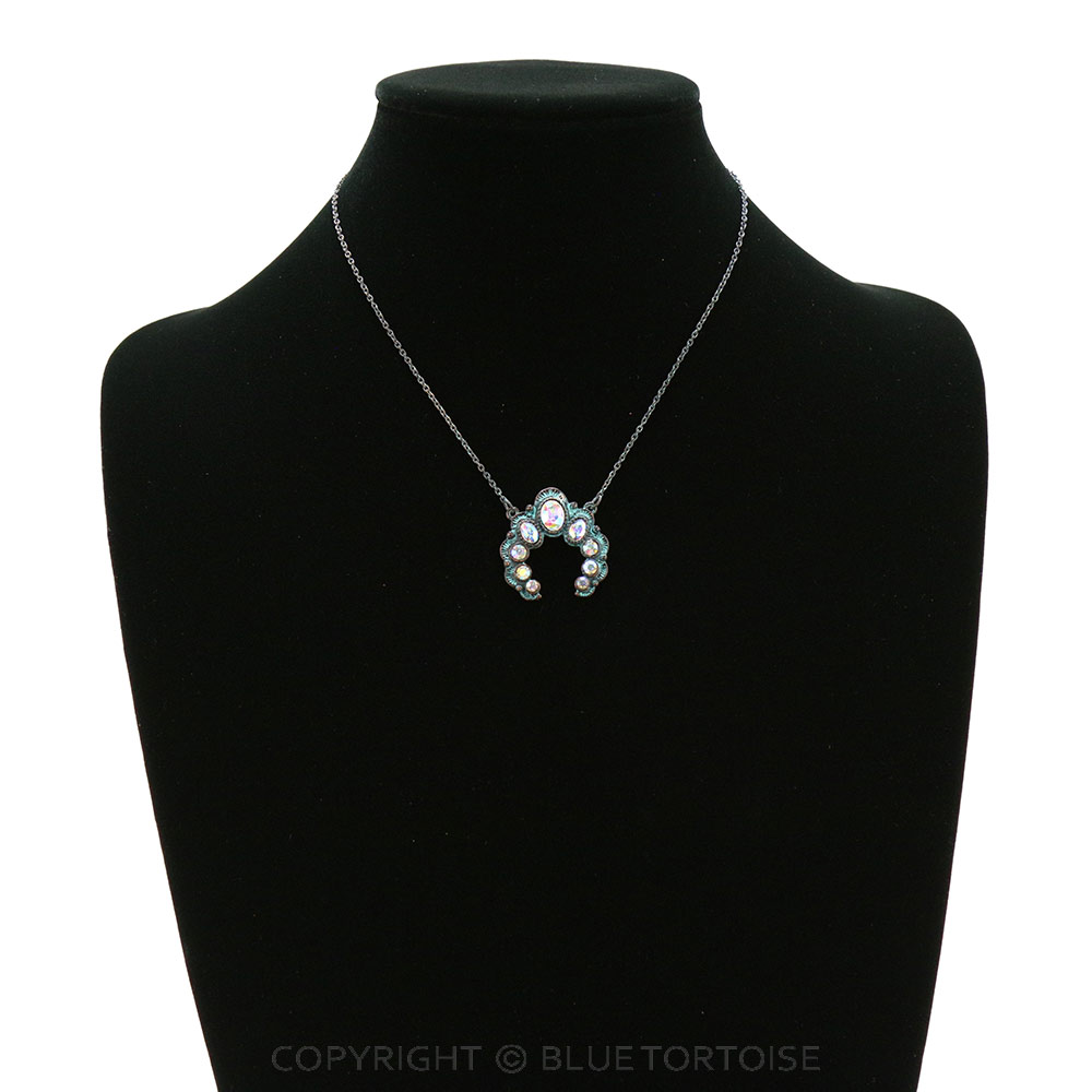 Squash Blossom Pendant Necklace - Image 2