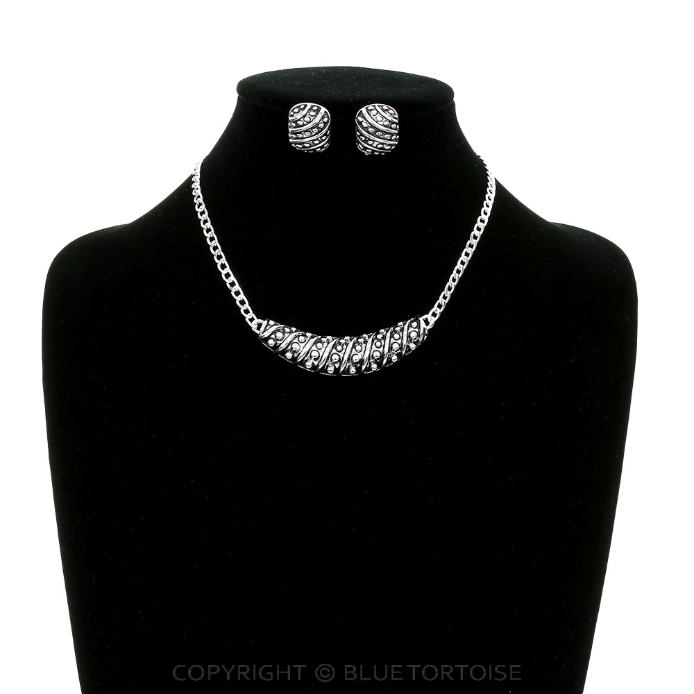 Western Tailored Ball TXR Necklace Set - Image 2