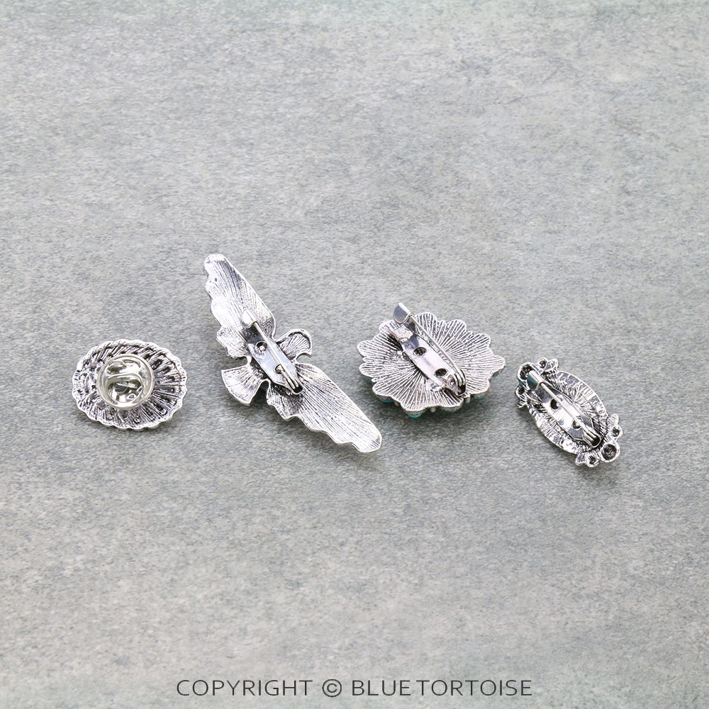 Western Thunderbird Stone Pins Set - Image 2