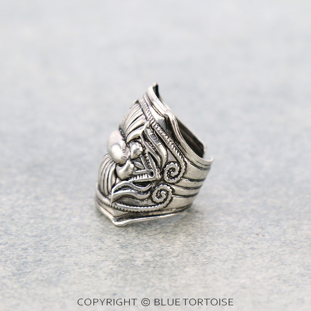 Western Concho Cuff Ring - Image 2