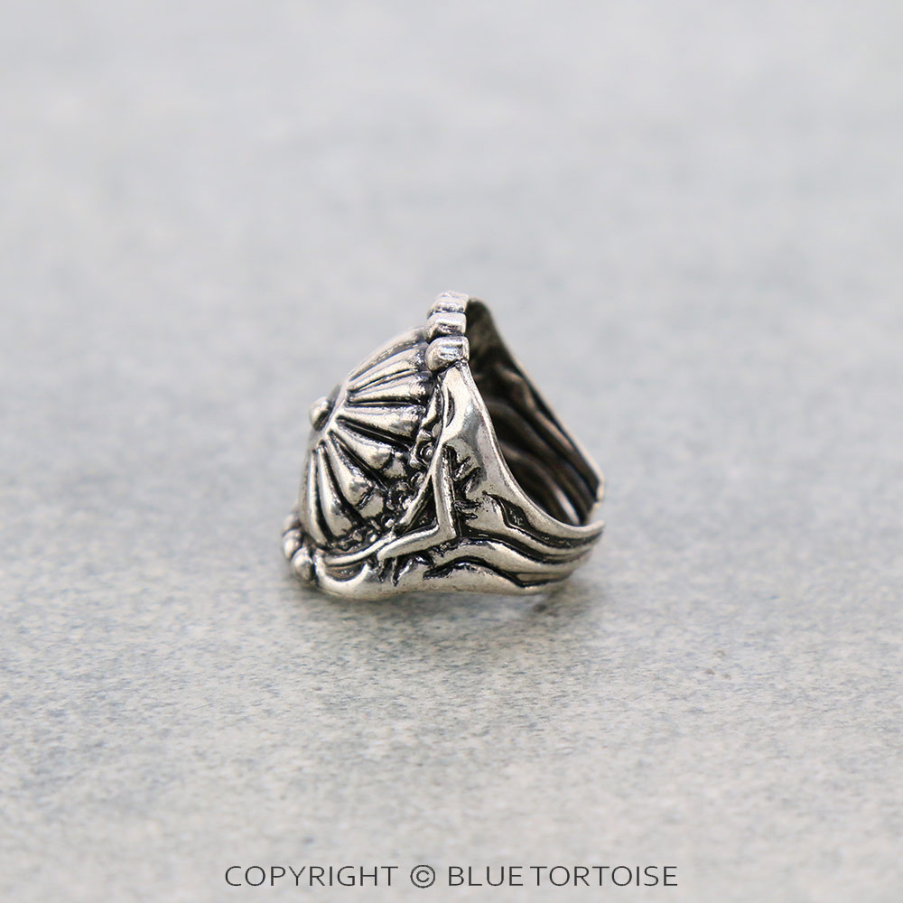 Western Concho Cuff Ring - Image 2